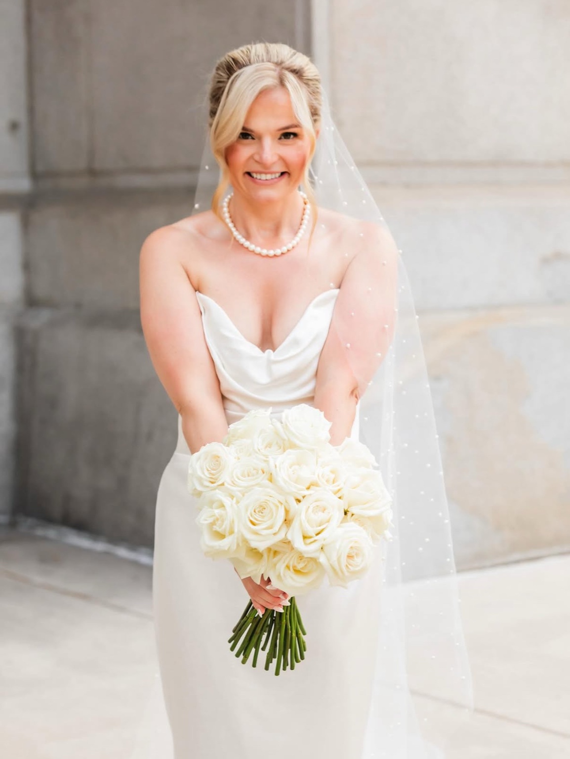 ChangingBrows bridal makeup — radiant bride